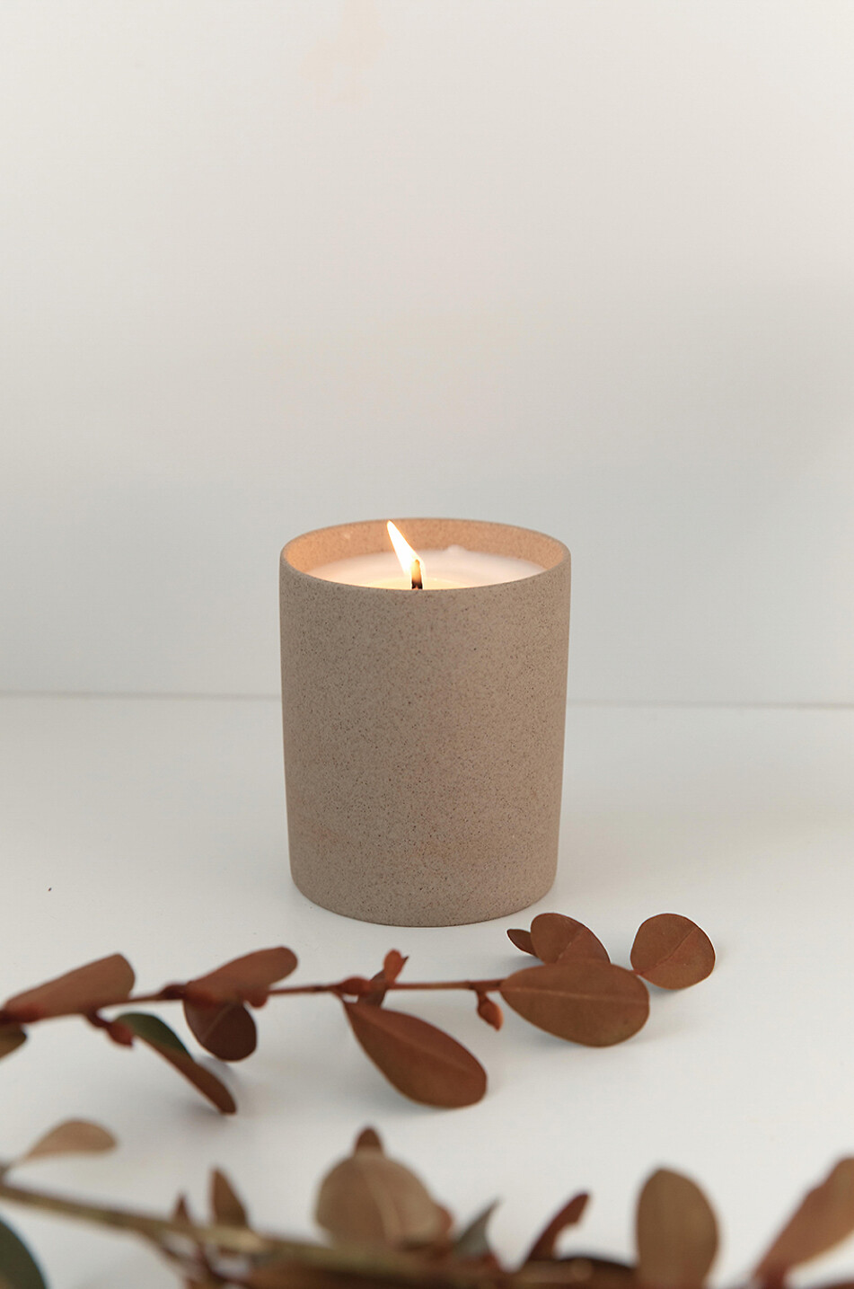 ADDITION STUDIO Duftkerze Mimosa Rocks - 285 g Haus BEIGE 3
