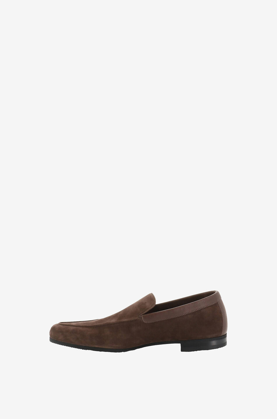 JOHN LOBB Mocassins en daim souple et cuir Tyne Homme MARRON FONCÉ 3