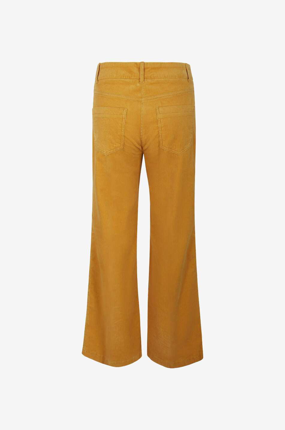CAMBIO Hose mit weitem Bein aus Cord Fleur Damen MITTELGELB 2