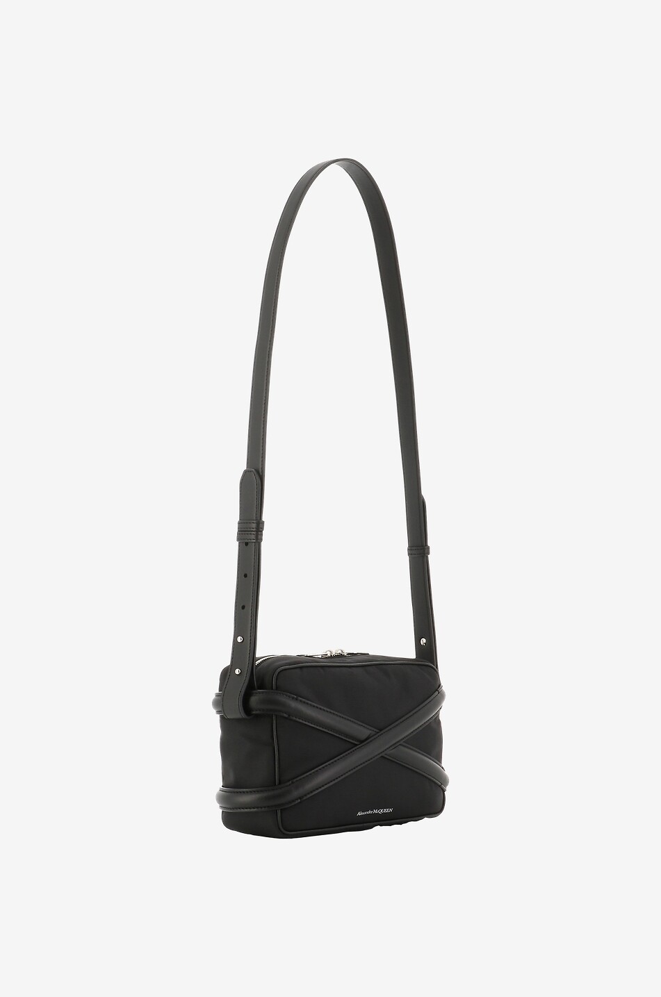 The Harness Camera nylon and leather messenger bag