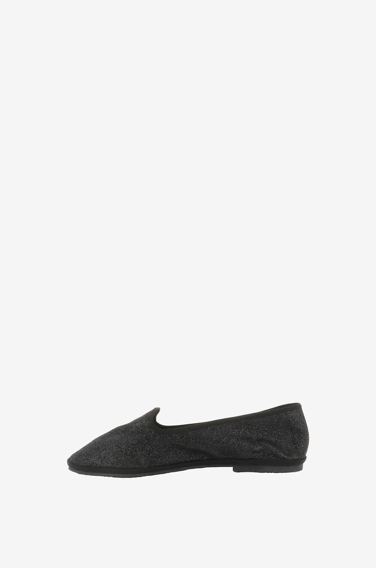 CAPULETTE Glitzernde Ballerinas Friulana Glitter Damen SCHWARZ 3