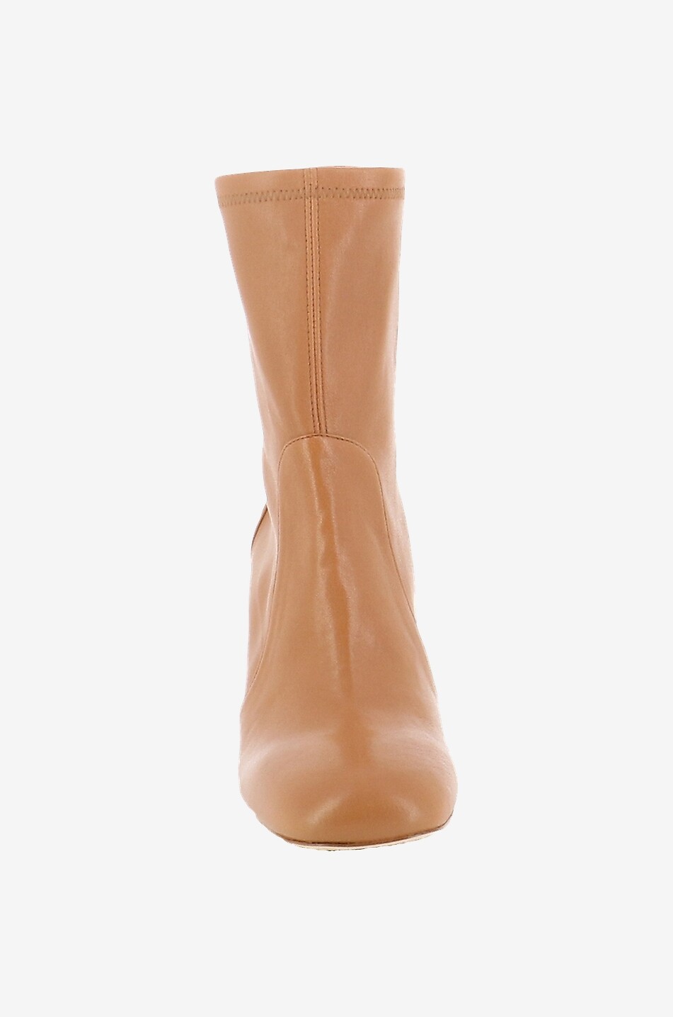 Bottines en cuir nappa Curveblock Sock 85