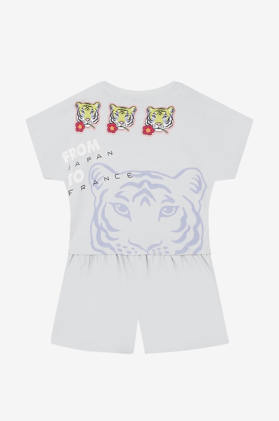 Combi-short fille en jersey Kenzo Travel