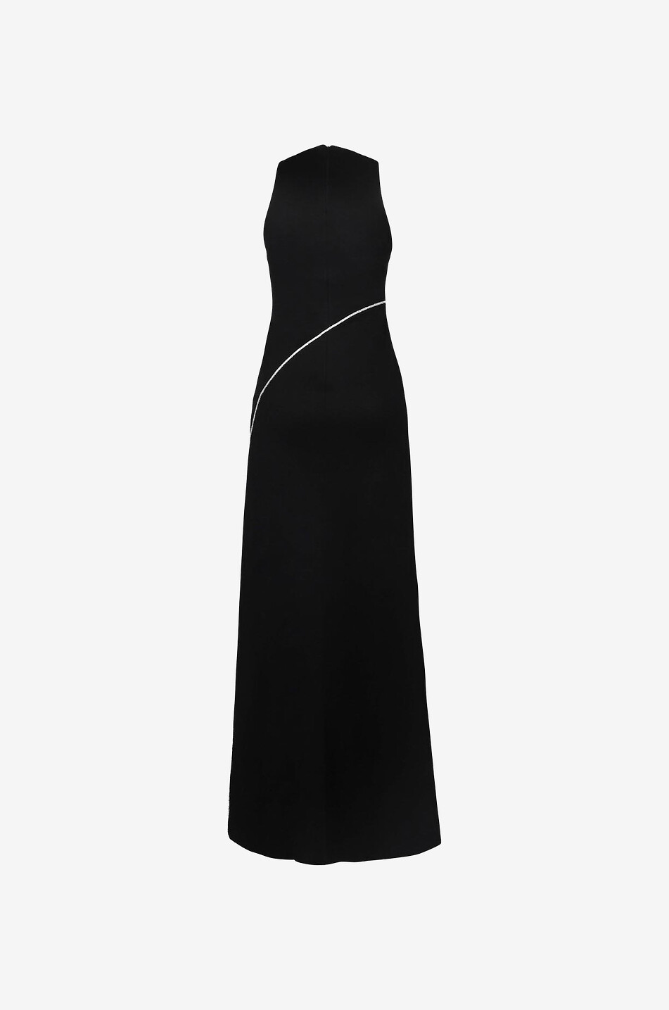GALVAN LONDON Crystal Cord long  sleeveless dress Women BLACK 2
