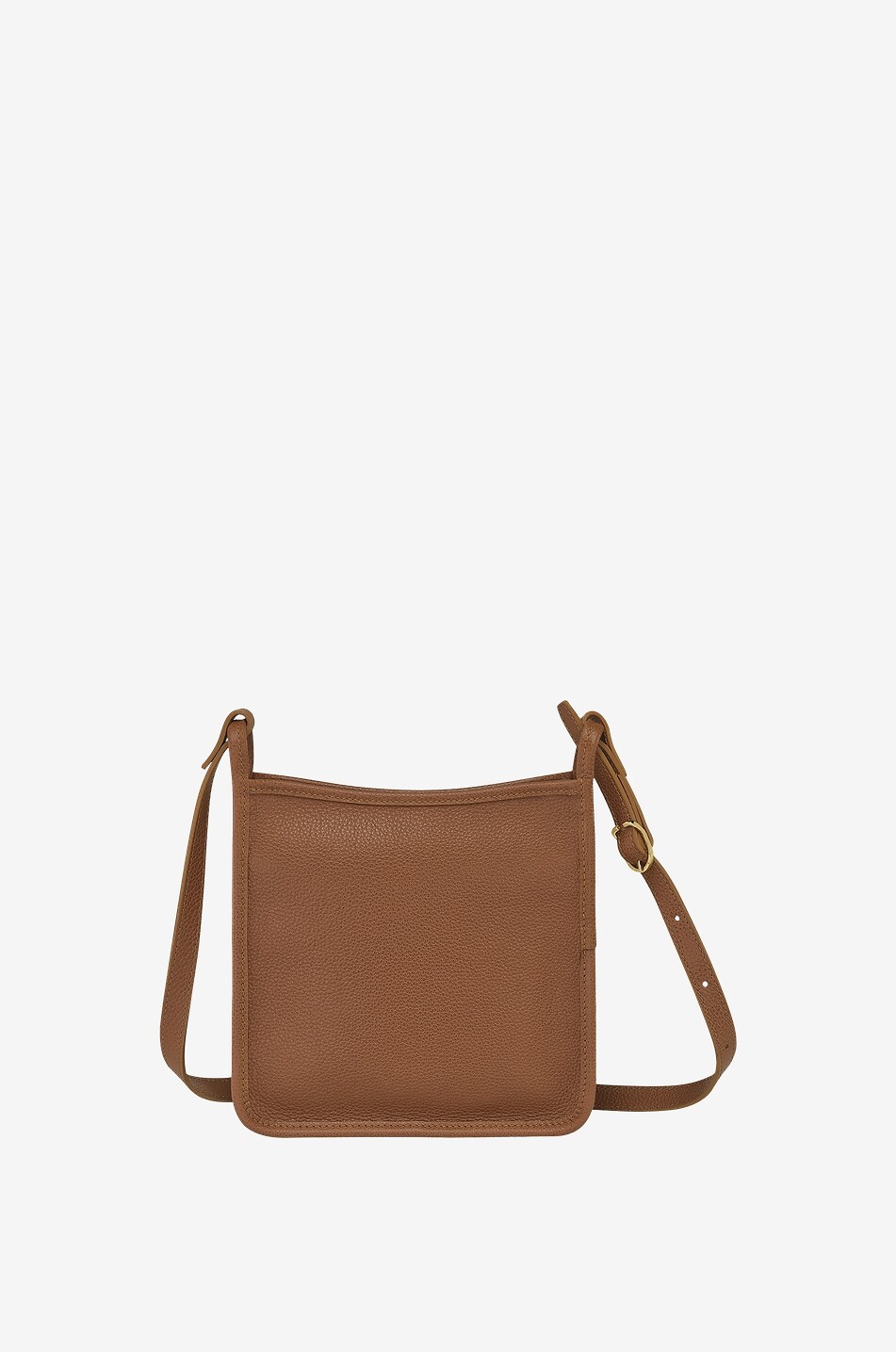 LONGCHAMP Sac porté épaule zippé en cuir Le Foulonné S Femme MARRON 3