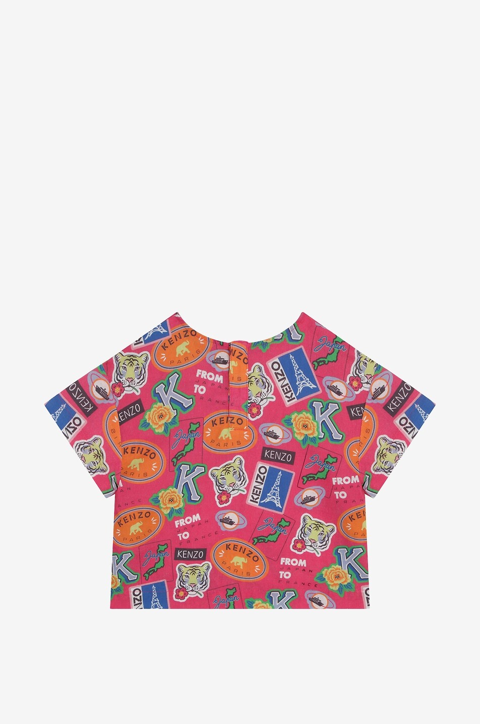 Bauchfreies Mädchen-T-Shirt Kenzo Travel