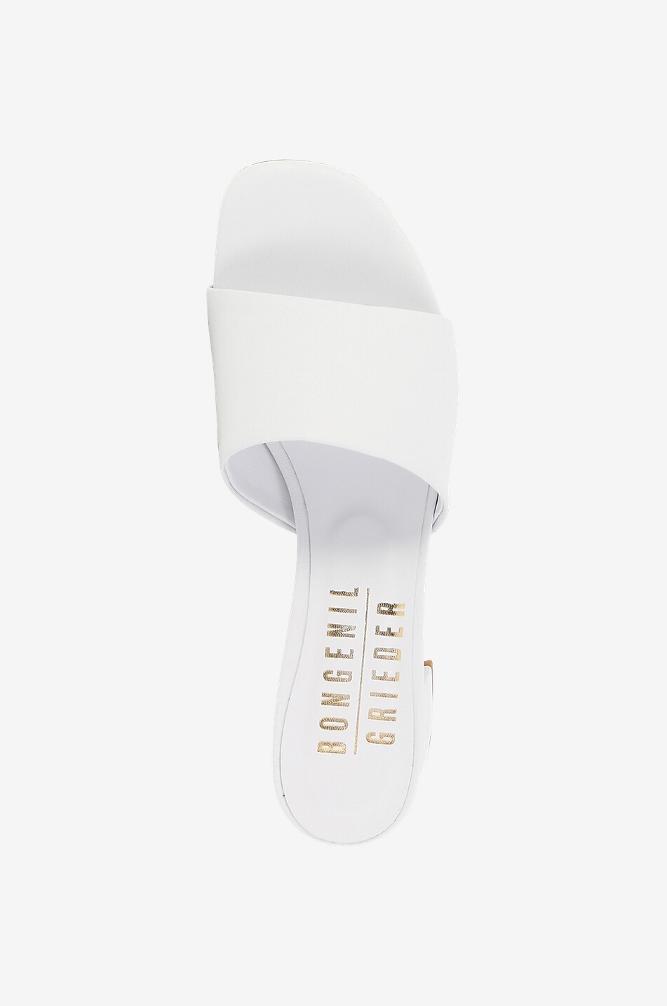 BONGENIE Pantoletten aus Nappaleder mit Blockabsatz Connys 50 Damen WEISS 5
