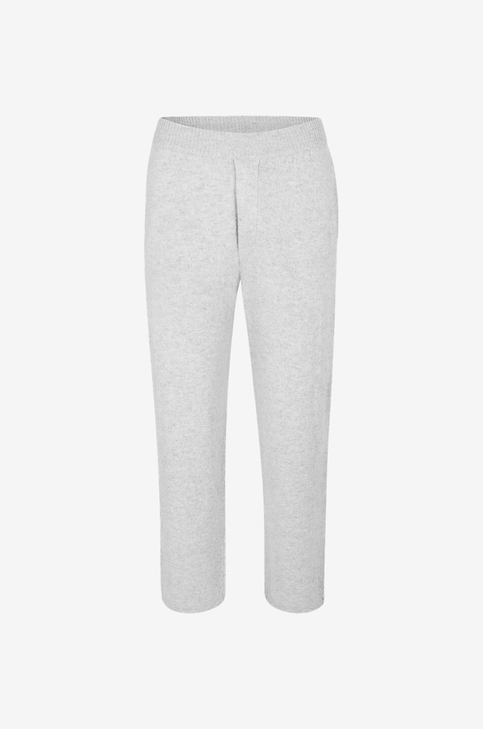 LISA YANG Pantalon carotte en cachemire Sunday Femme GRIS 1