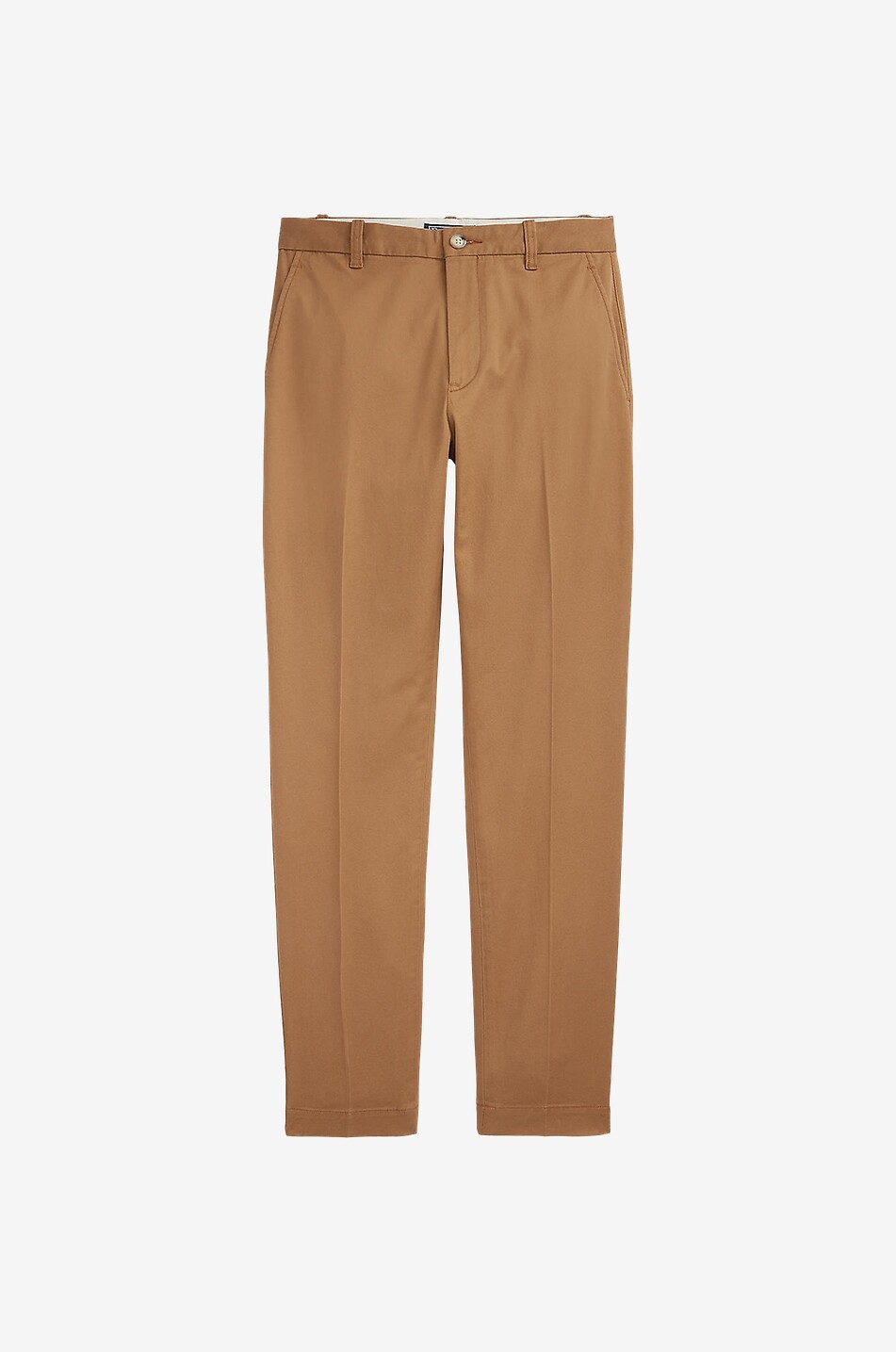 Verkürzte Slim-Fit-Chinohose