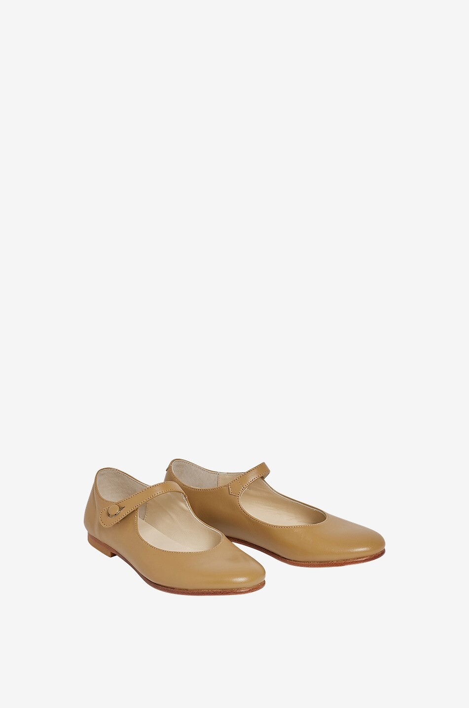 Ella Mary Jane girl's leather ballet flats
