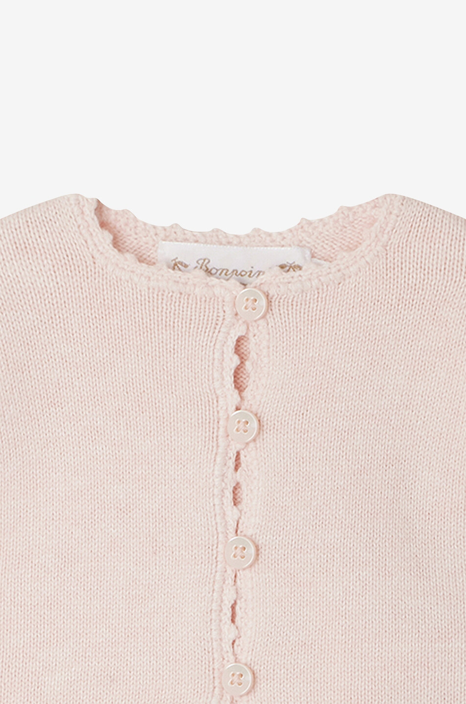 BONPOINT Baby-Set Hose und Cardigan Angelou Baby ROSA 3