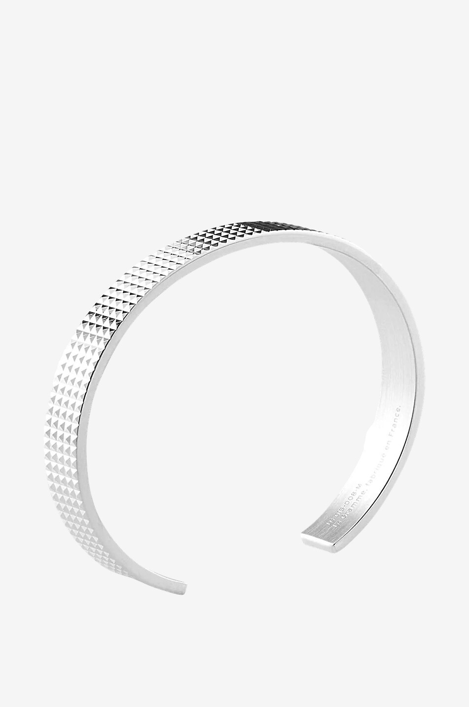 LE GRAMME Armreif aus Silber Ruban Guilloché Le 23 g Herren SILBER 1