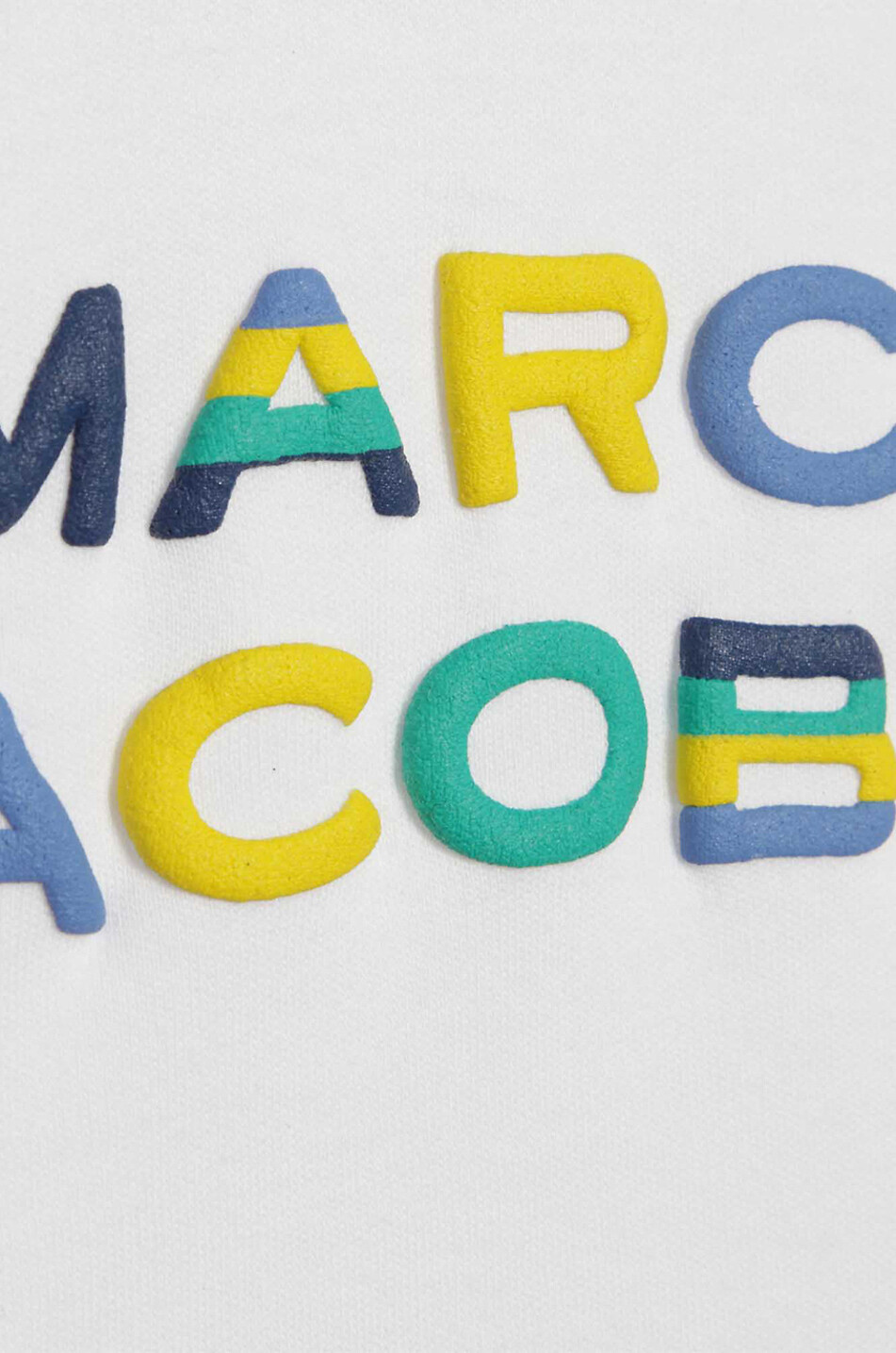 THE MARC JACOBS Logo printed cotton baby shorts and T-shirt Baby WHITE 7