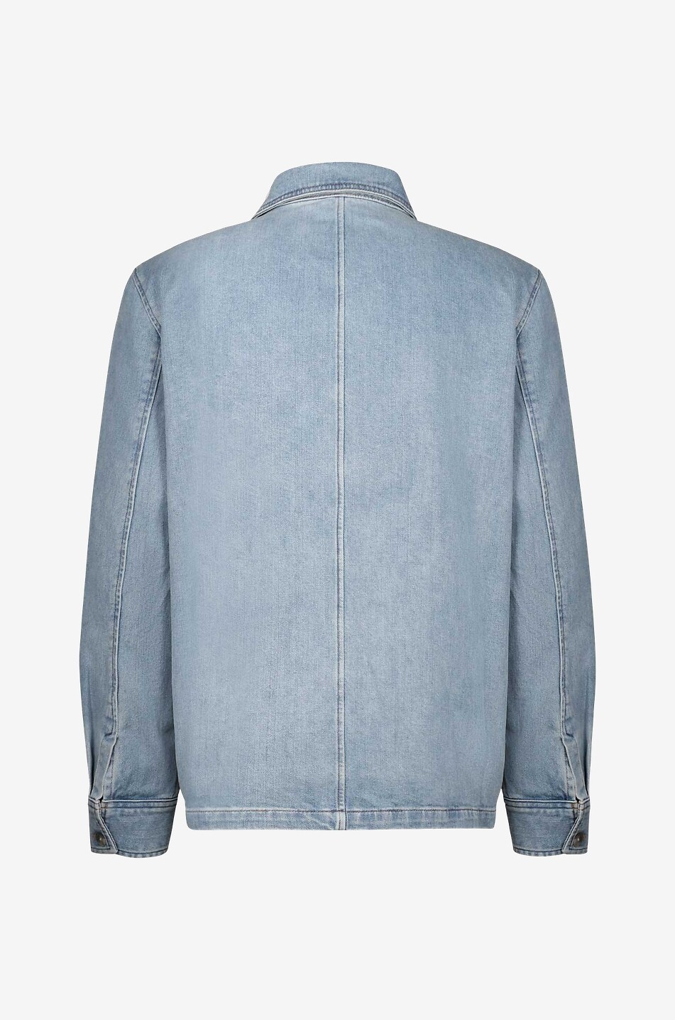 Pierre embroidered denim shirt jacket