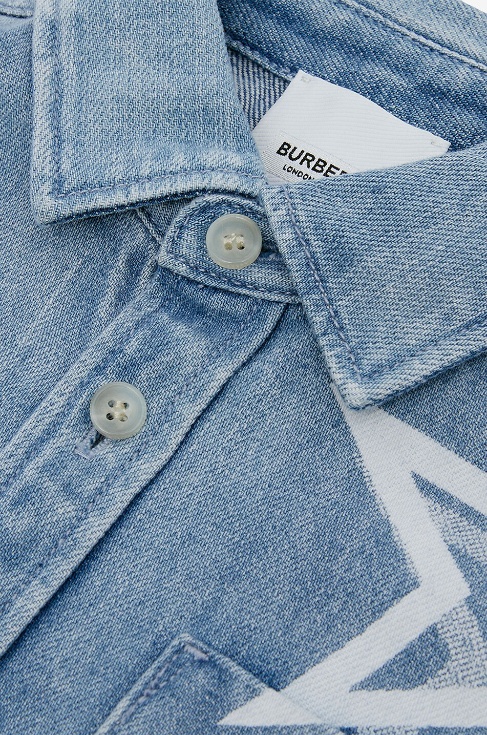 Alan TB Star boy's denim shirt