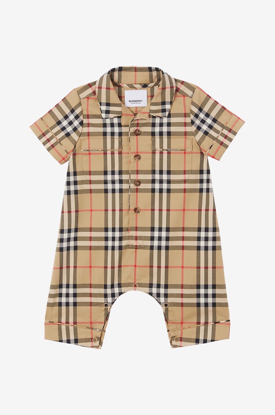 Burberry overall baby on sale