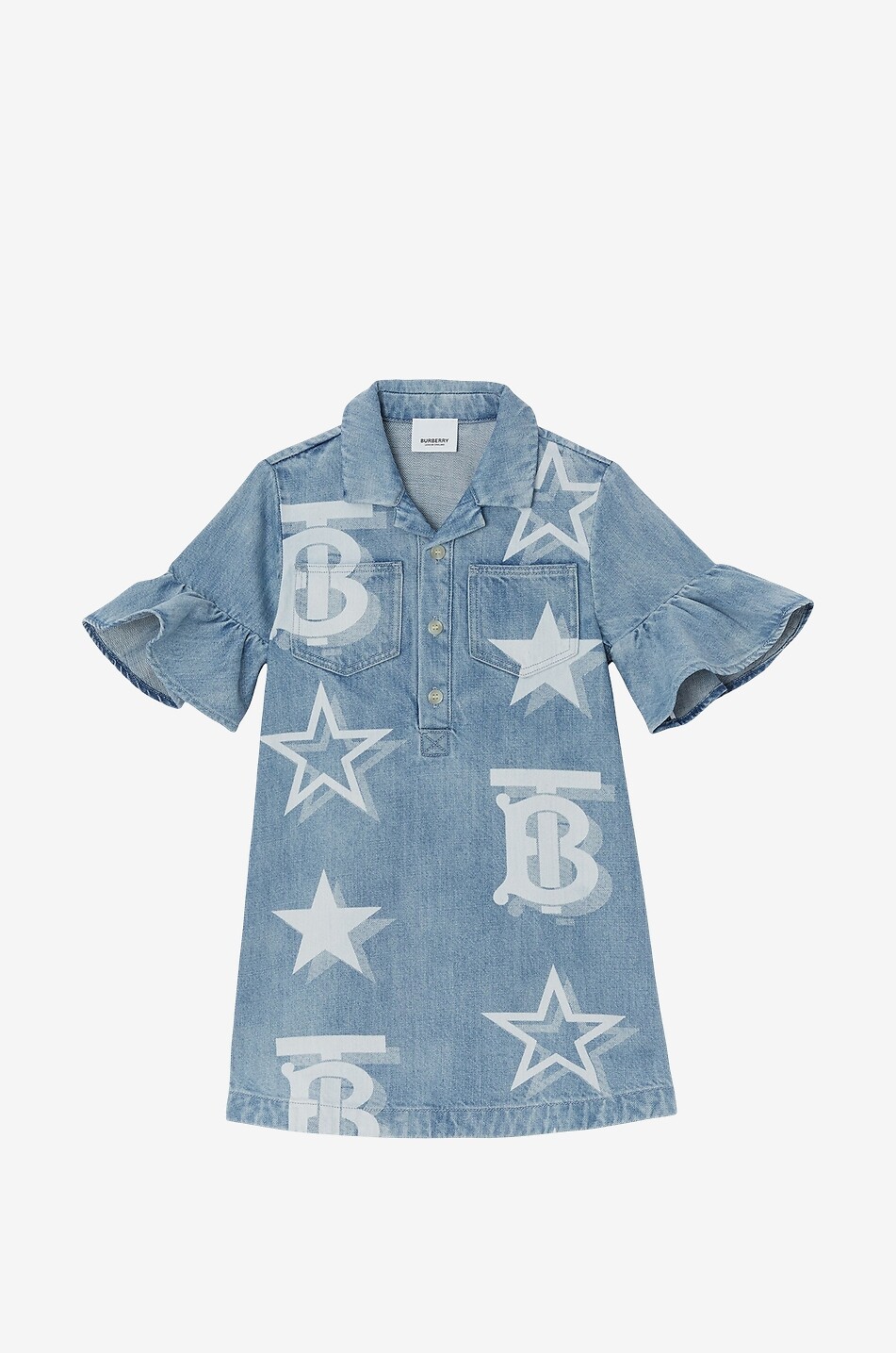Blair TB Star girl's short denim dress