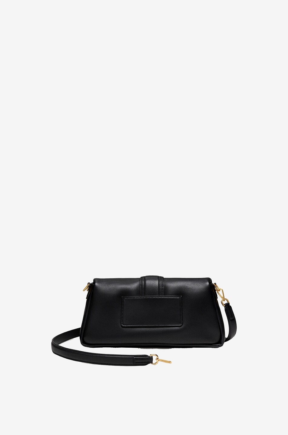 JACQUEMUS Le Bambimou nappa leather shoulder bag Women BLACK 3