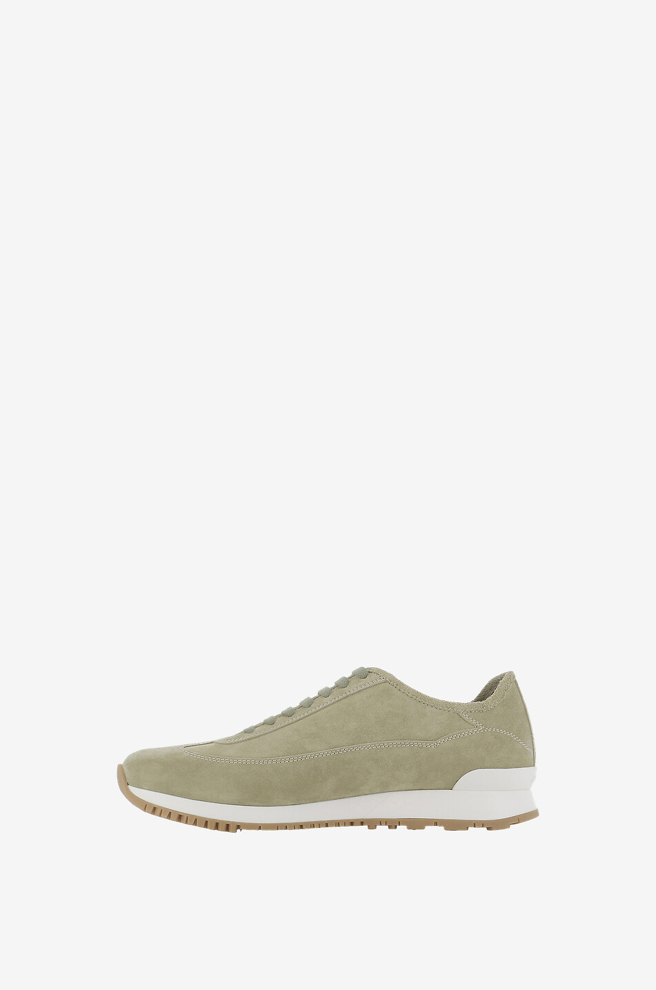 JOHN LOBB Baskets basses à lacets en daim Foundry II Homme VERT MOYEN 3