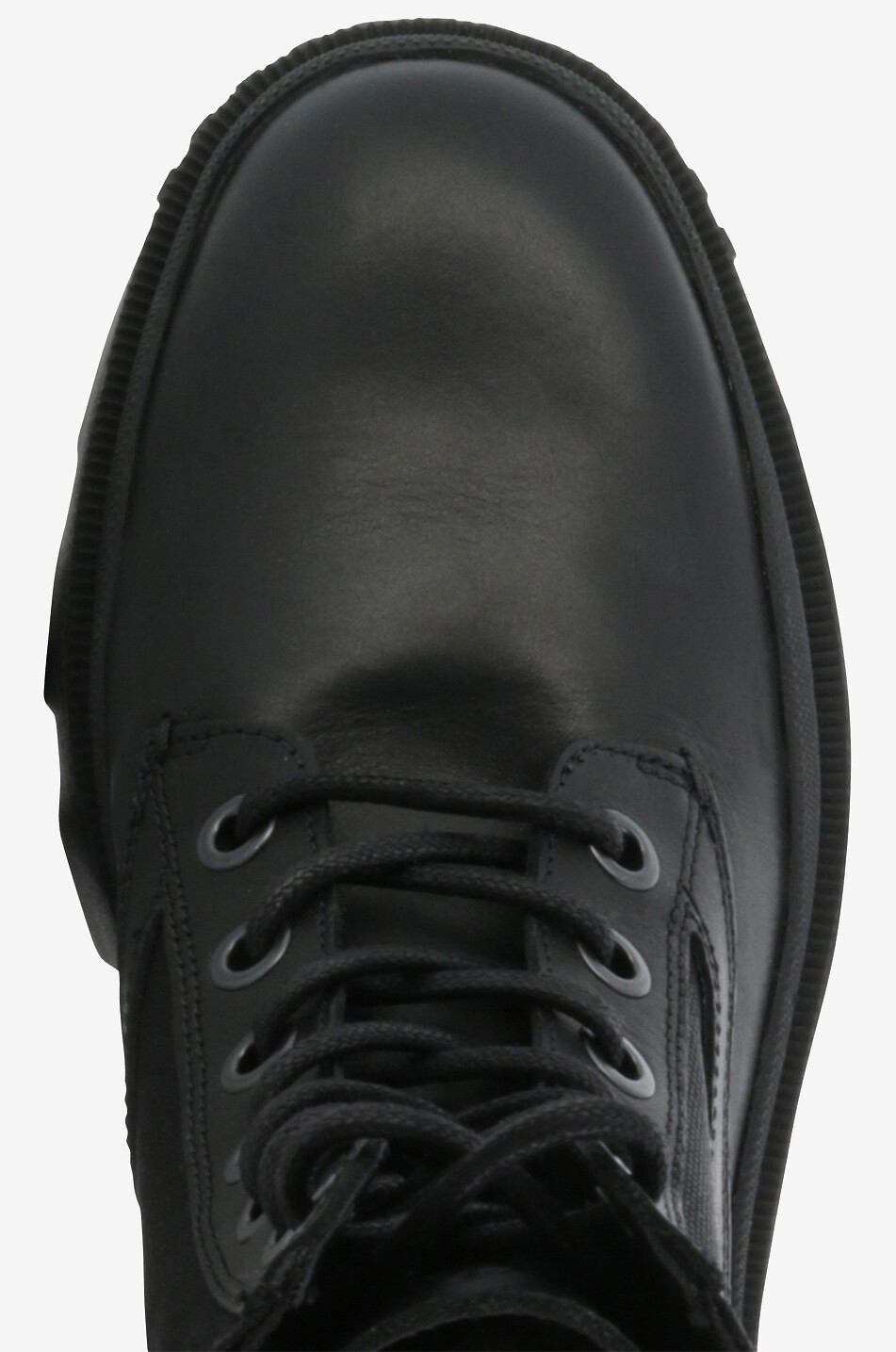 MONCLER Konture Pocket lace-up ankle boots en canvas and leather Women BLACK 5