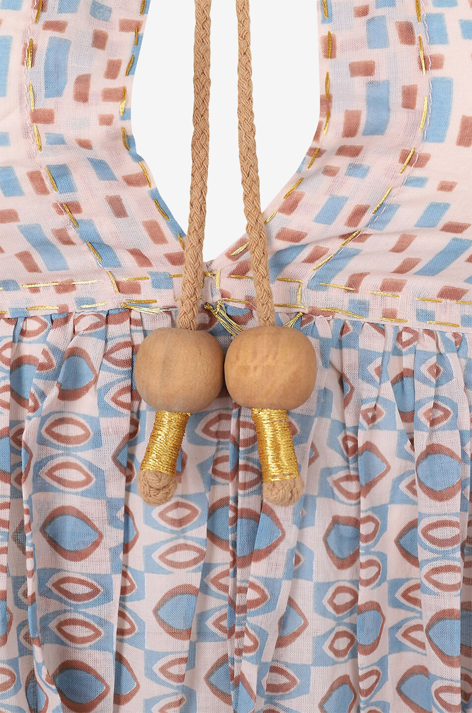 Robe de plage mi-longue en lin Short To Knee