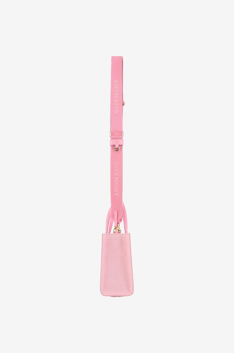 GIVENCHY Sac cabas en toile et cuir G Tote Mini Femme ROSE 4