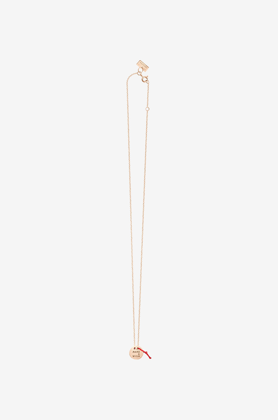 VANRYCKE Collier en or rose Make A Wish Femme ROSE 1