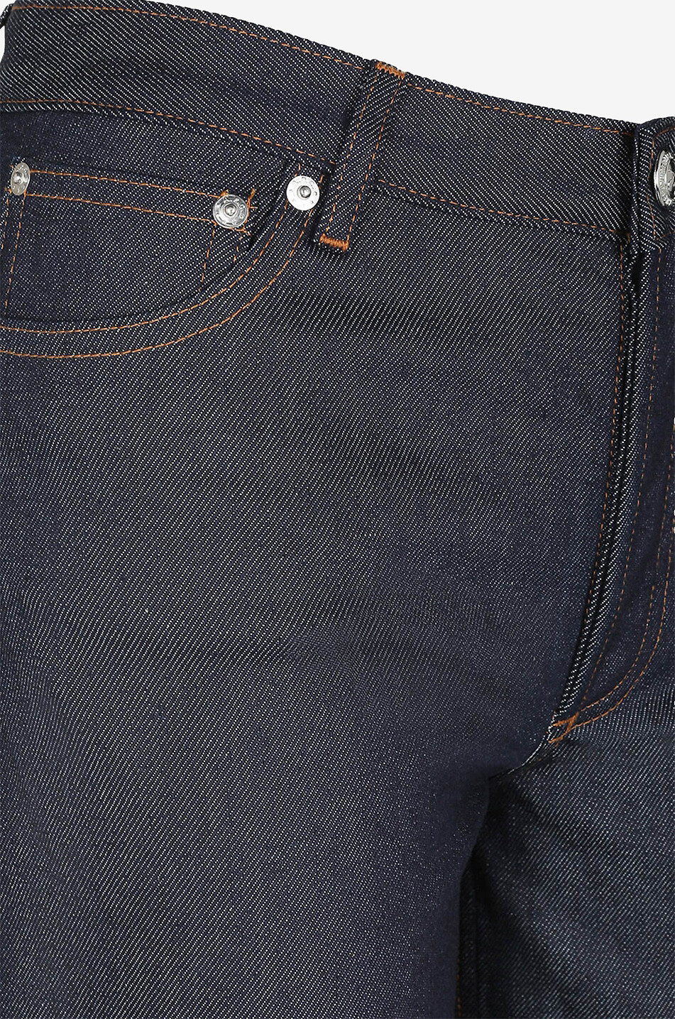 A.P.C. Dunkle weite Jeans mit hoher Taille Elisabeth Indigo Damen DUNKELBLAU 5