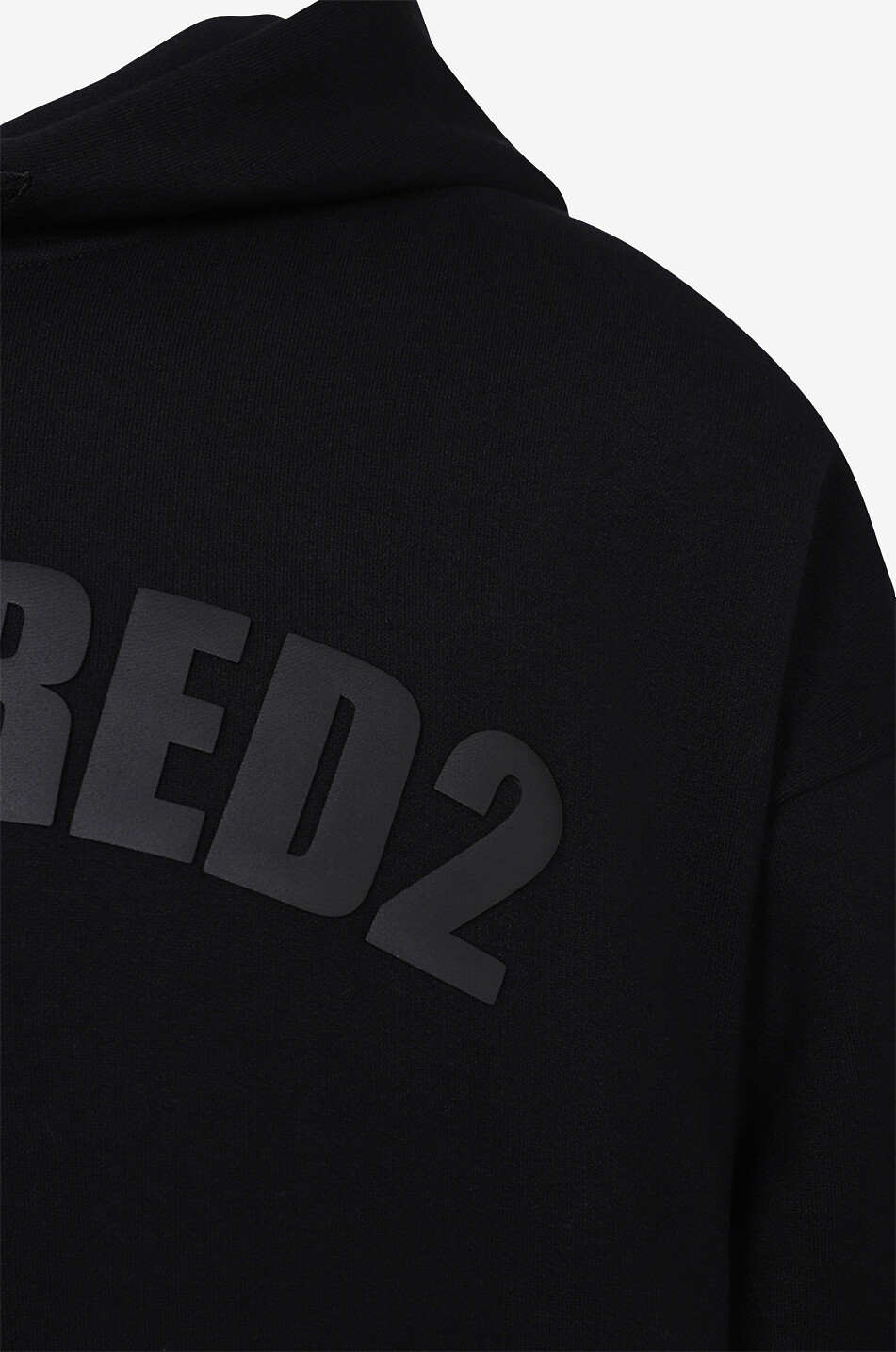 DSQUARED2 Lässiges Kapuzensweatshirt mit Logo-Print Herren SCHWARZ 3