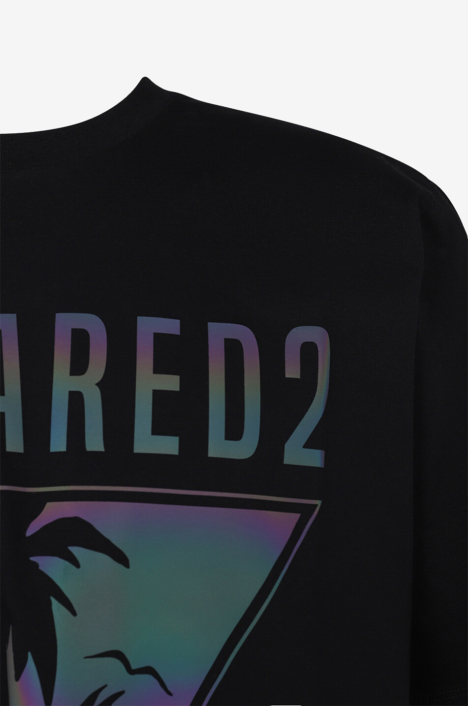 DSQUARED2 Caten's Beach Slouch Fit printed T-shirt Men BLACK 3