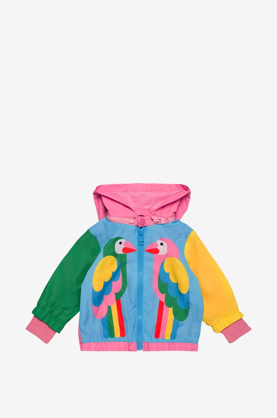 Parrots baby rain jacket