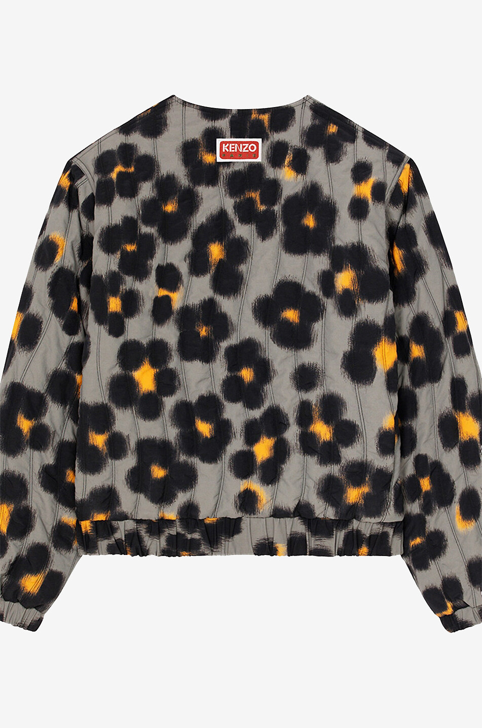 Hana Leopard reversible bomber jacket
