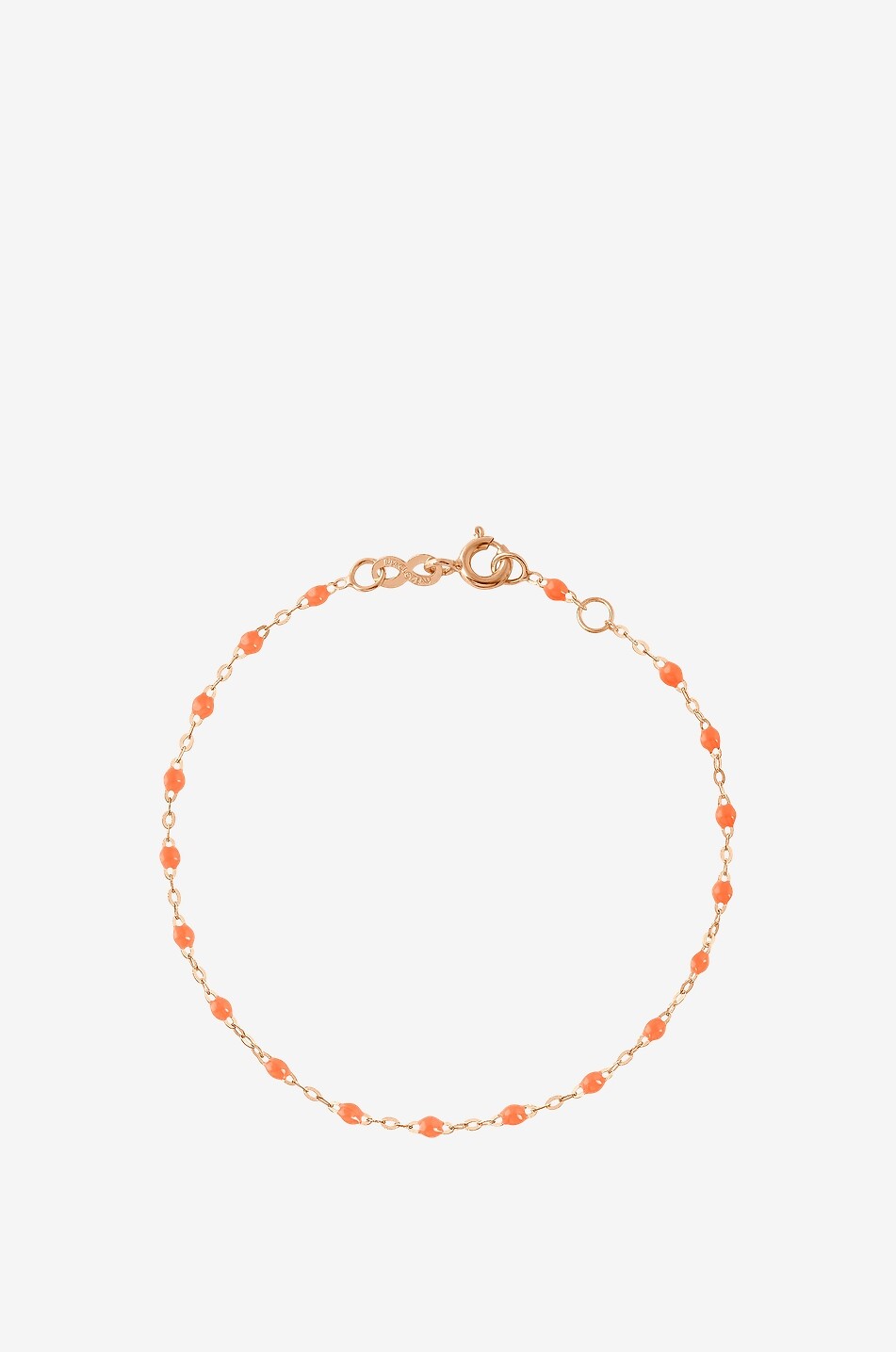 GIGI CLOZEAU Armband aus Roségold und Harz Classique Gigi Damen ORANGE 1