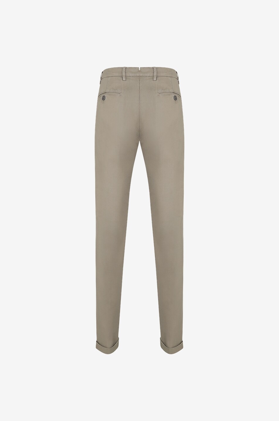Chinohose aus Baumwolle und Leinen