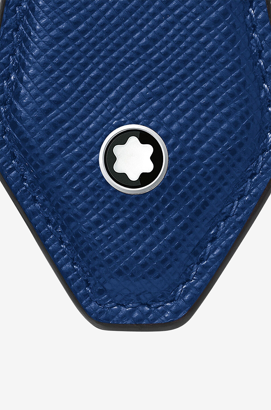 MONTBLANC Sartorial diamond-shaped key fob Men BLUE 4