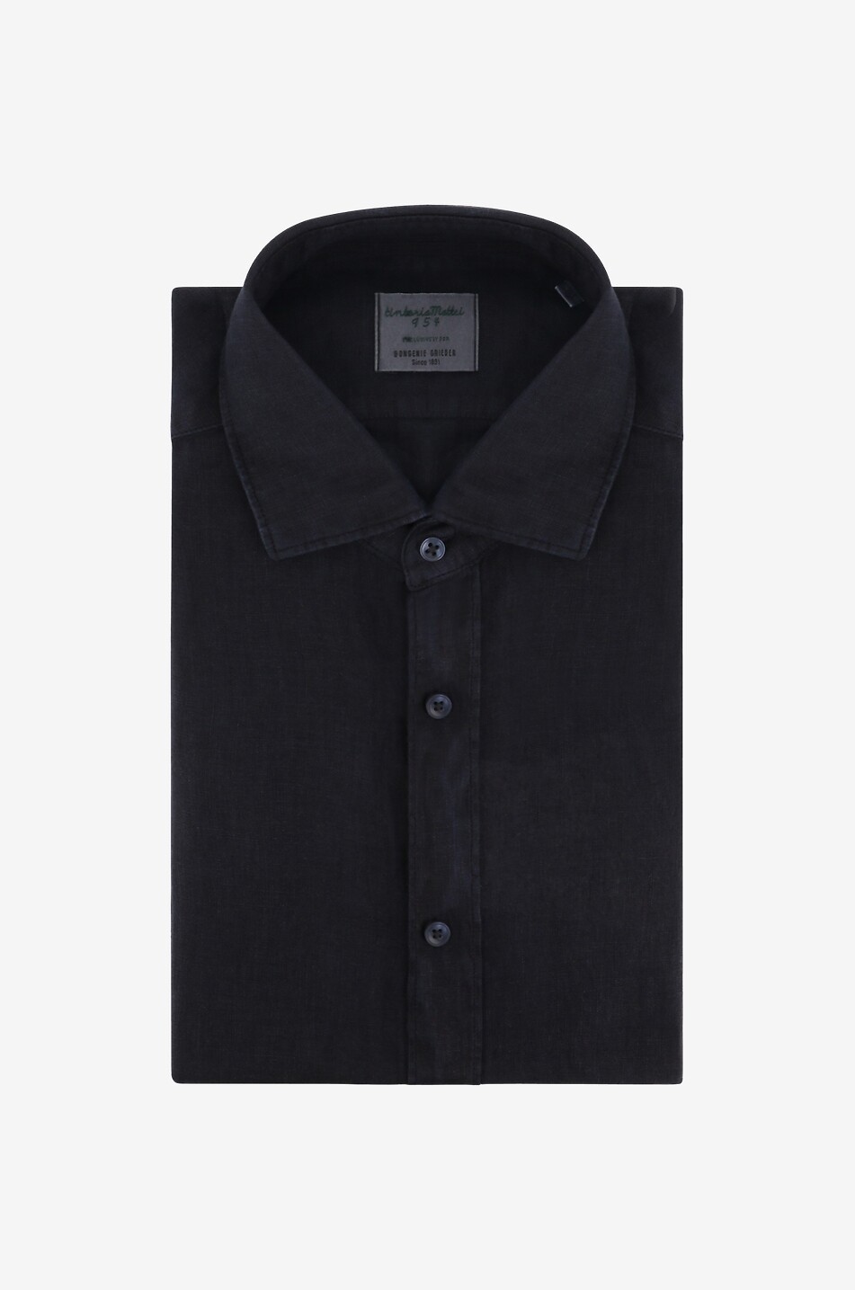 Chemise à manches longues en lin