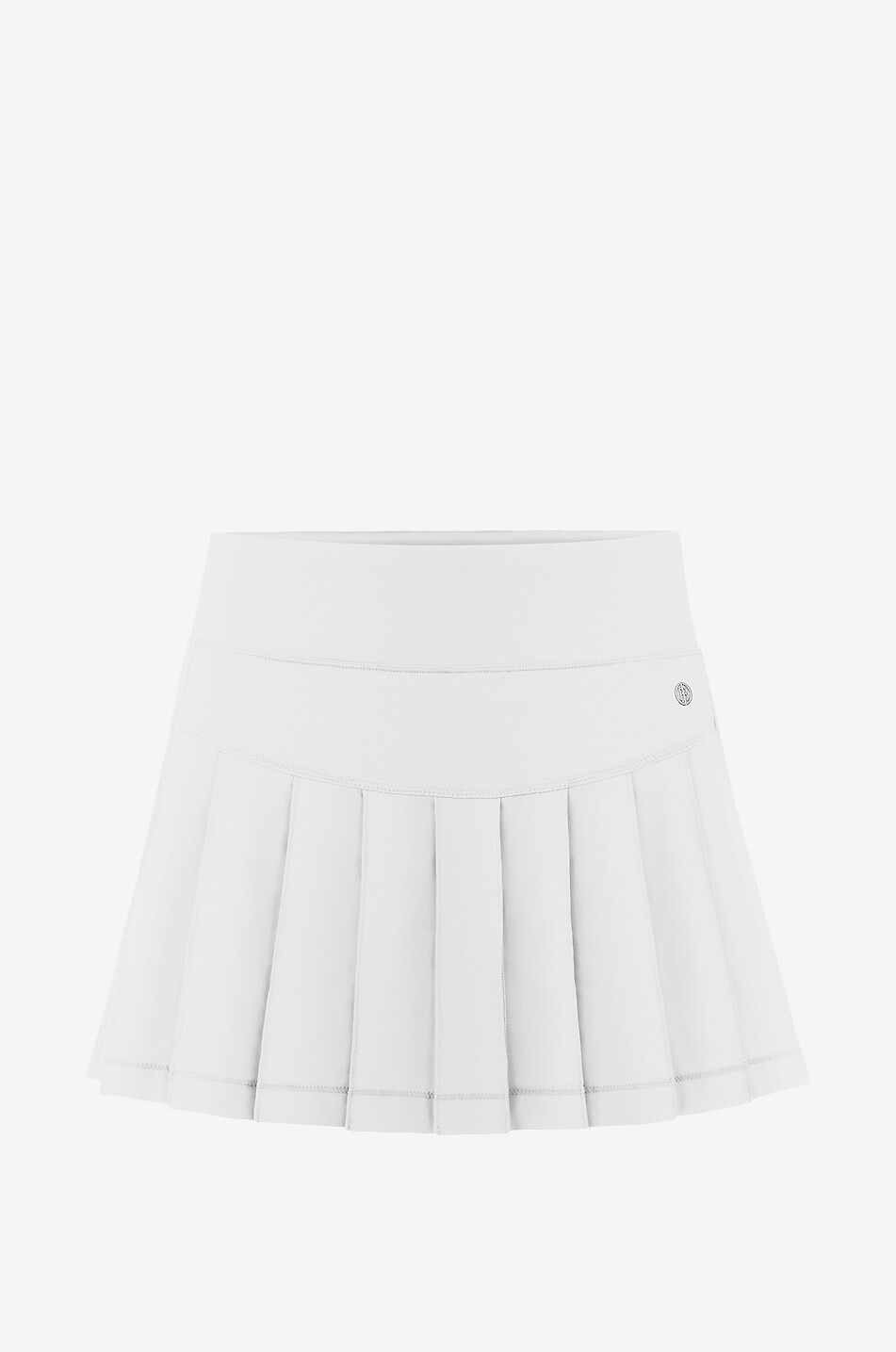 Sportlicher Plissee-Rock mit integrierter Shorts Skort