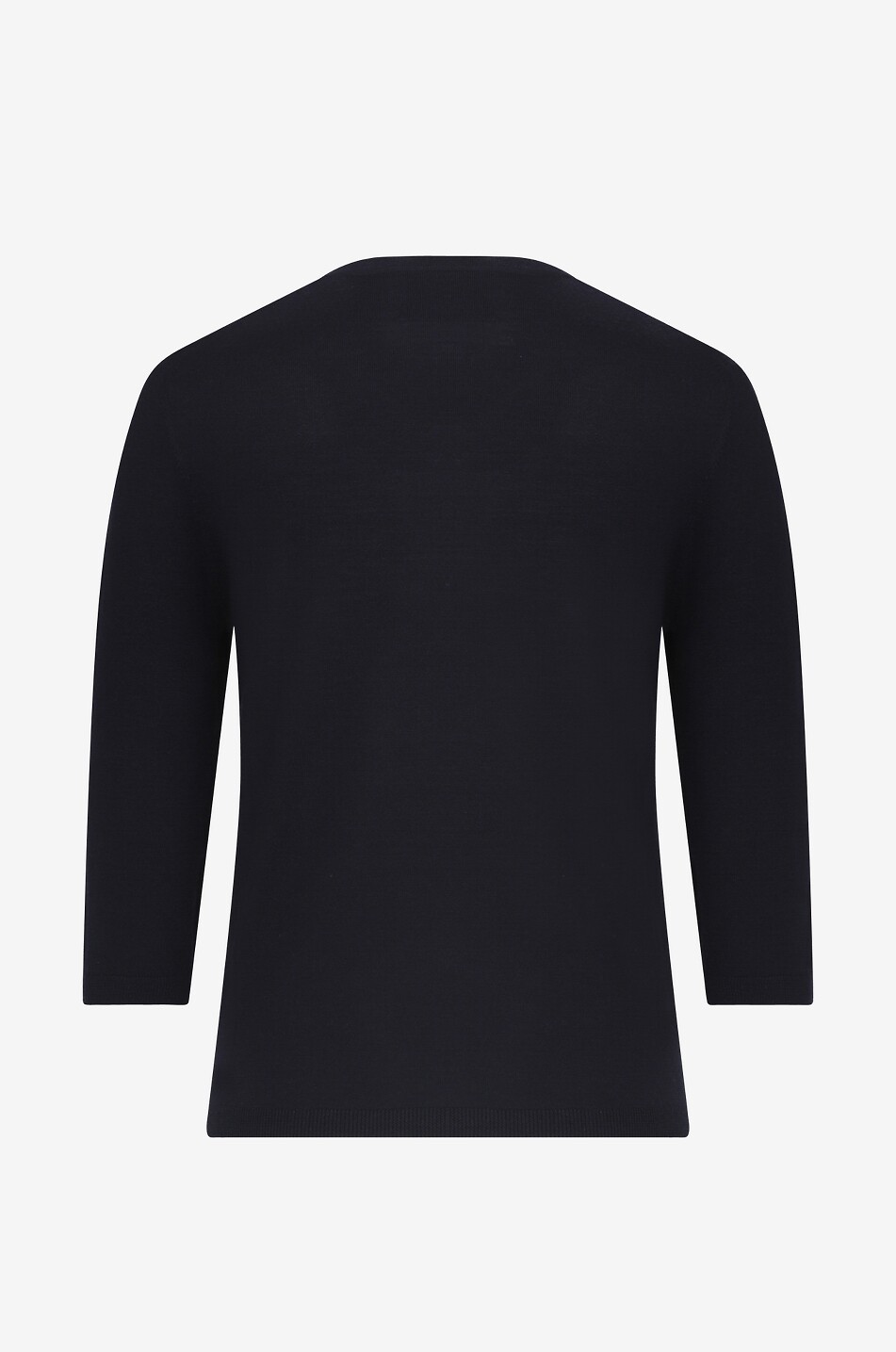 ALLUDE Schmaler Pullover mit Rundhalsausschnitt aus Wolle Damen BLAU 2