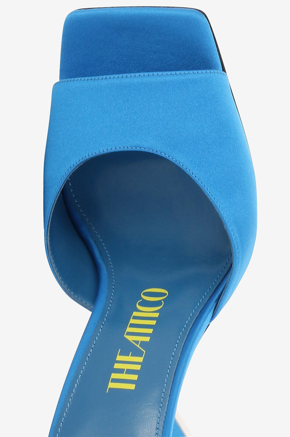 THE ATTICO Absatz-Sandalen aus Satin Piper 85 Damen BLAU 5