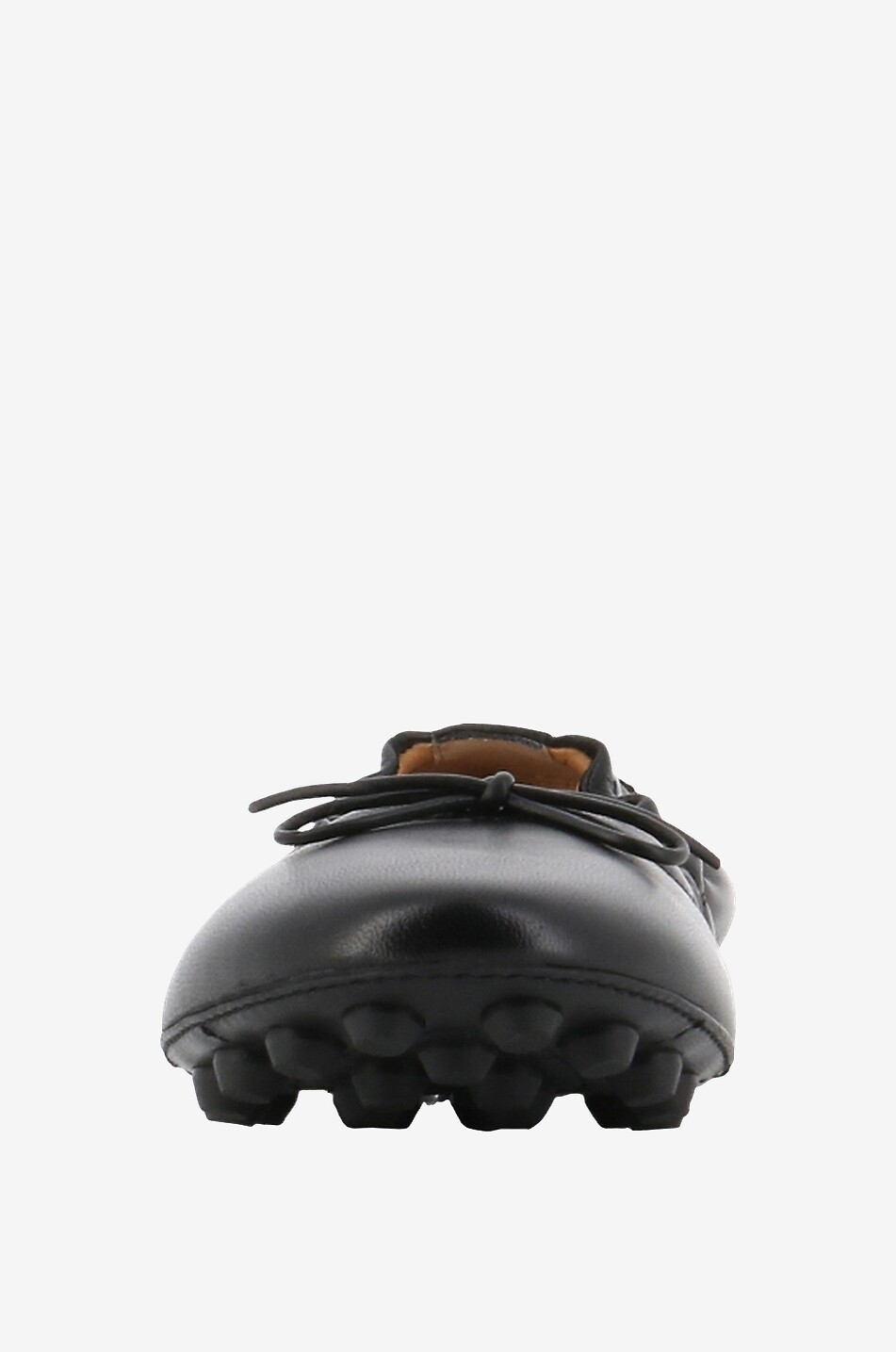 TOD'S Ballerines en cuir nappa à picots Bubble Femme NOIR 2