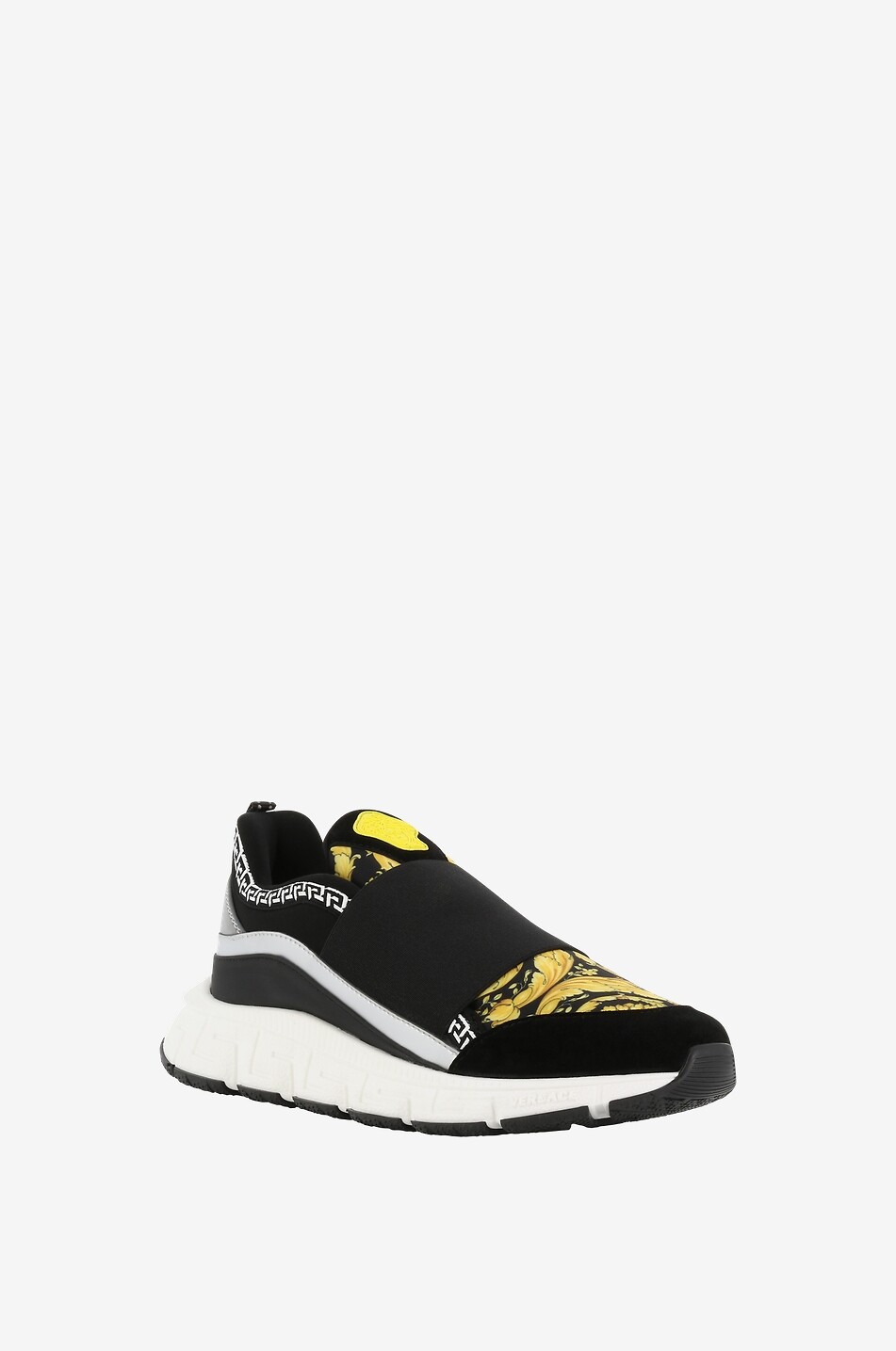 Niedrige Jungen-Slip-On-Sneakers Barocco Trigreca