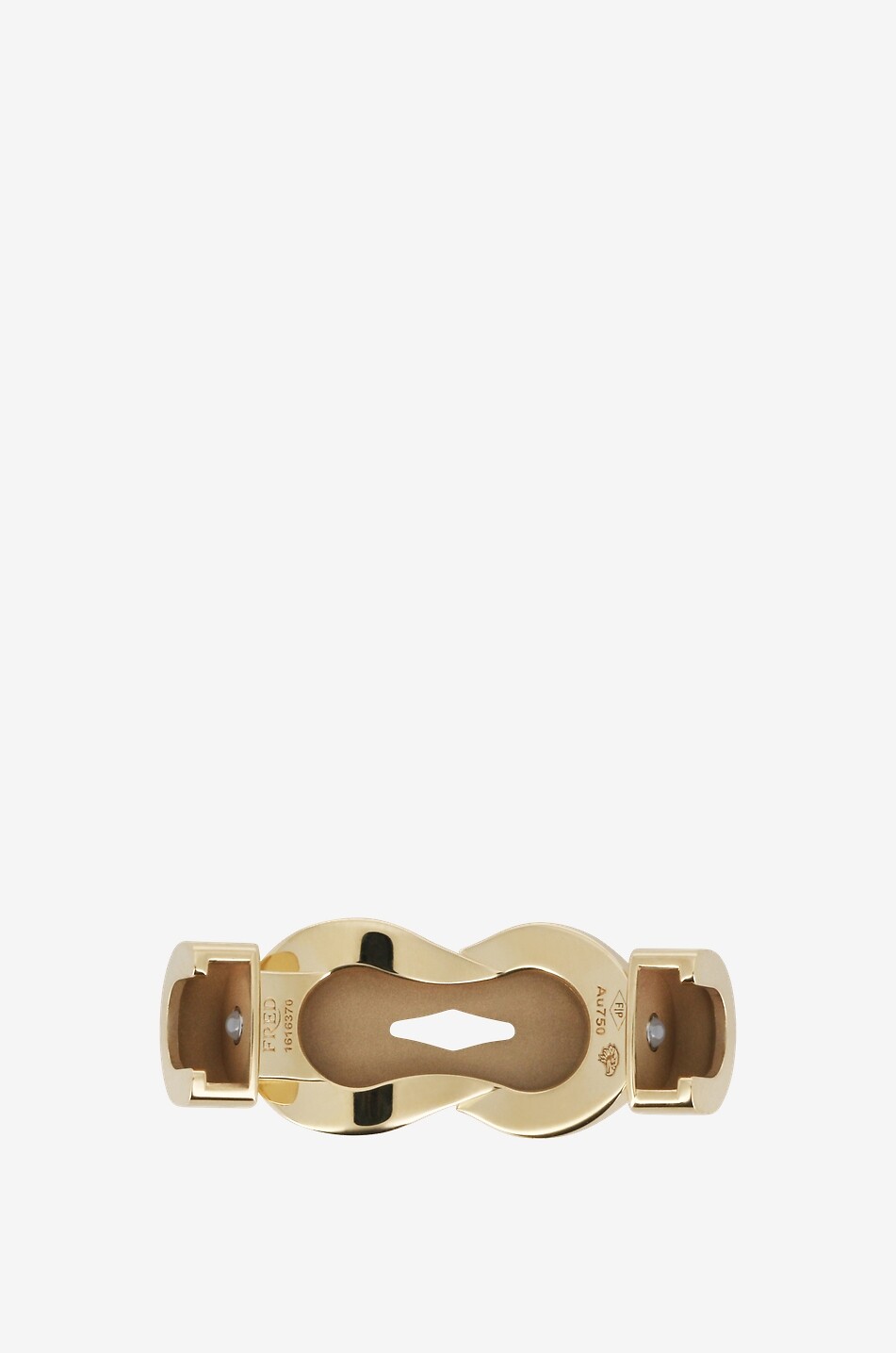FRED PARIS Boucle pour bracelet corde en or jaune et diamants Chance Infinie MM Femme JAUNE 2
