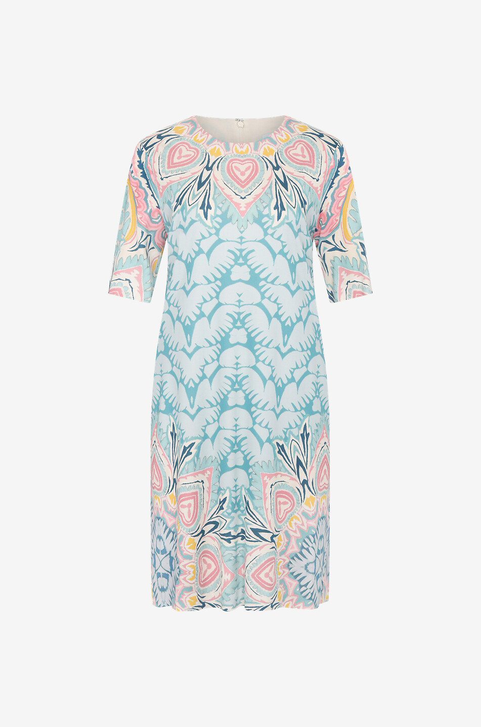 ETRO Butterfly Wings short jersey tunic dress Women MULTI COLOURED 1