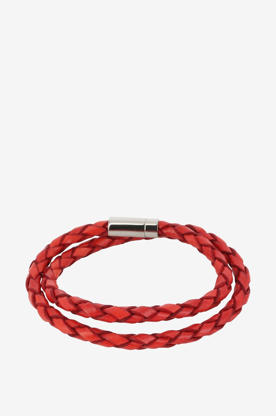 Vivo XL double braided leather bracelet