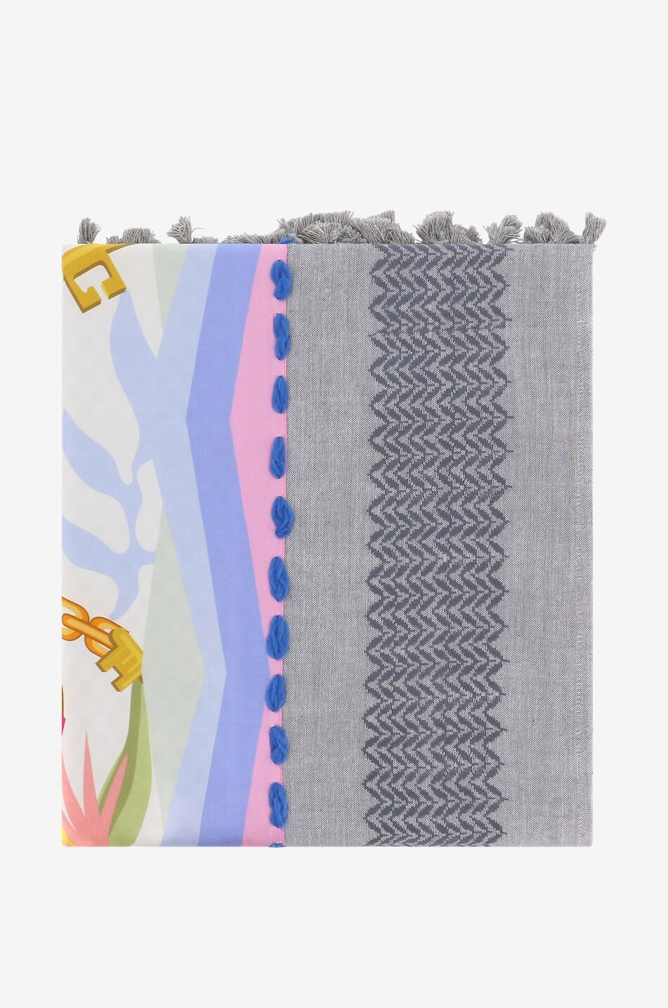 Stola aus Baumwolle und Seide