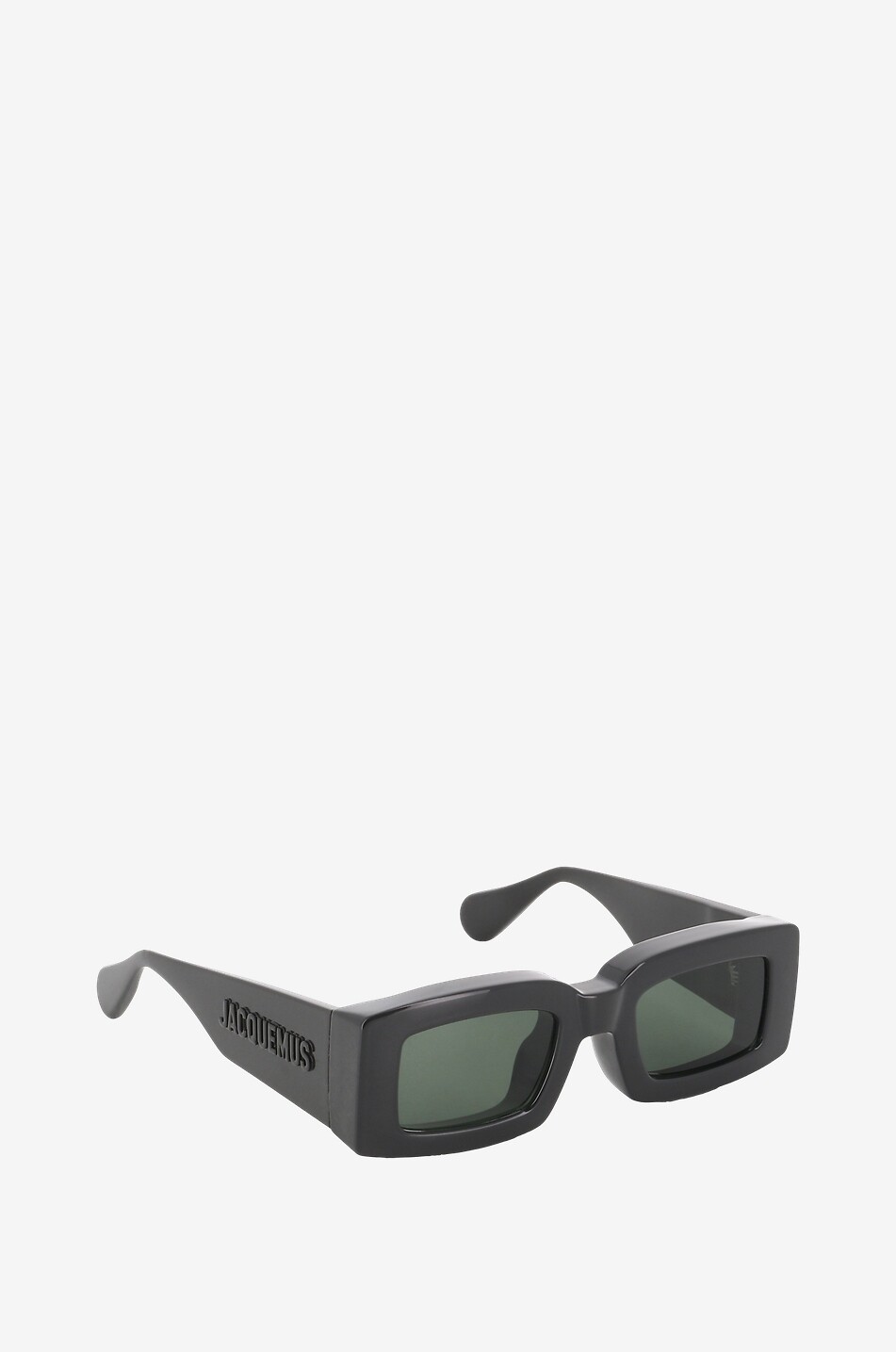 JACQUEMUS Lunettes de soleil carrés Les lunettes Tupi Femme NOIR 2