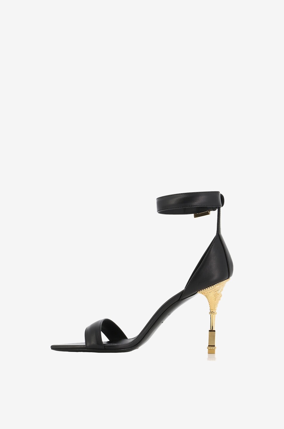 Absatzsandalen aus Glattleder Moneta 95