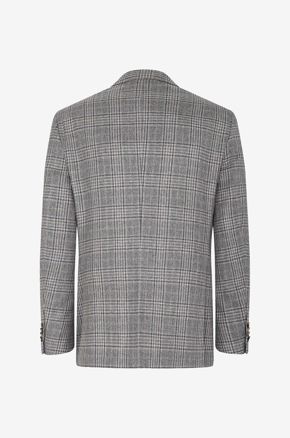 CARUSO Giacca Indy silk and wool blazer Men BROWN 2