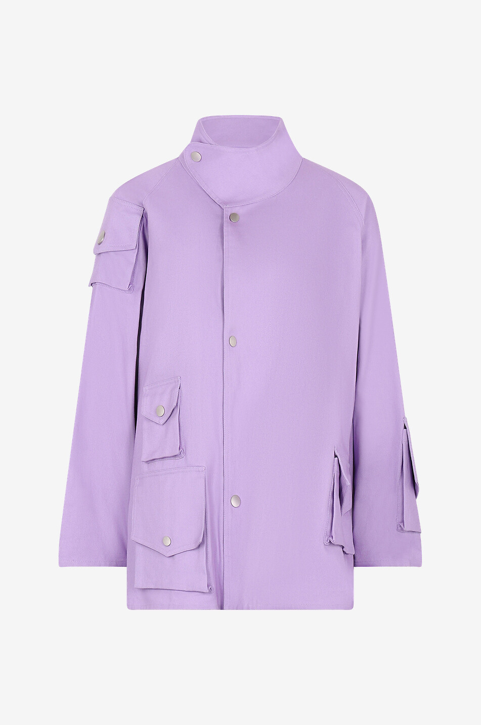 Lightweight cotton oversize parka