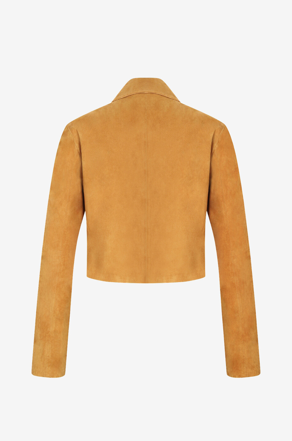 GRAHAM&MARSHALL Veste courte en daim D'Knopf Femme CAMEL 2